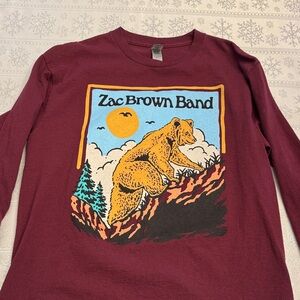 Zac Brown Band 2023 Concert   Long Sleeve Tee
